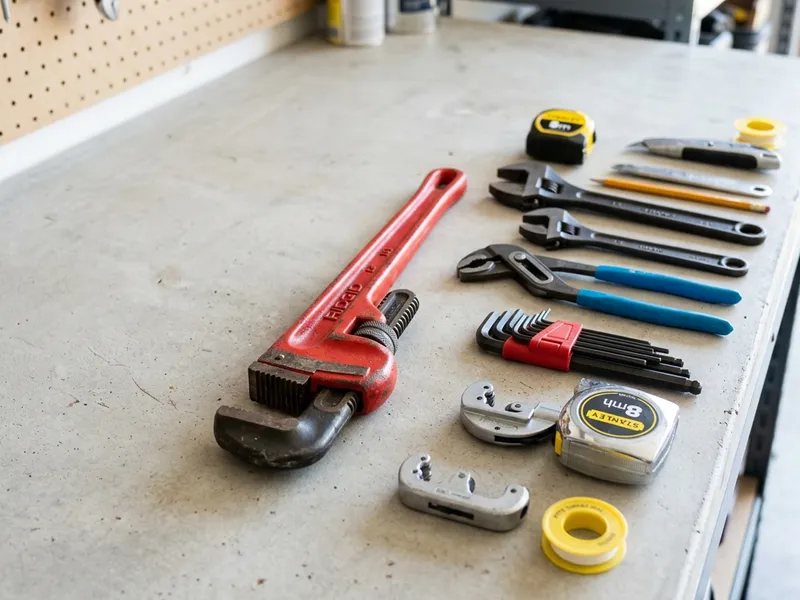 Professional plumbers in Oak Hills, PA equipped with top-tier tools for residential and commercial plumbing services.